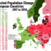 Projected Population Change in European Countries, 2017 to 2050