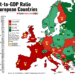 Debt-to-GDP Ratio in European Countries